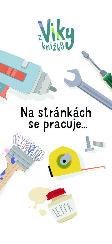 Na stránkách se pracuje